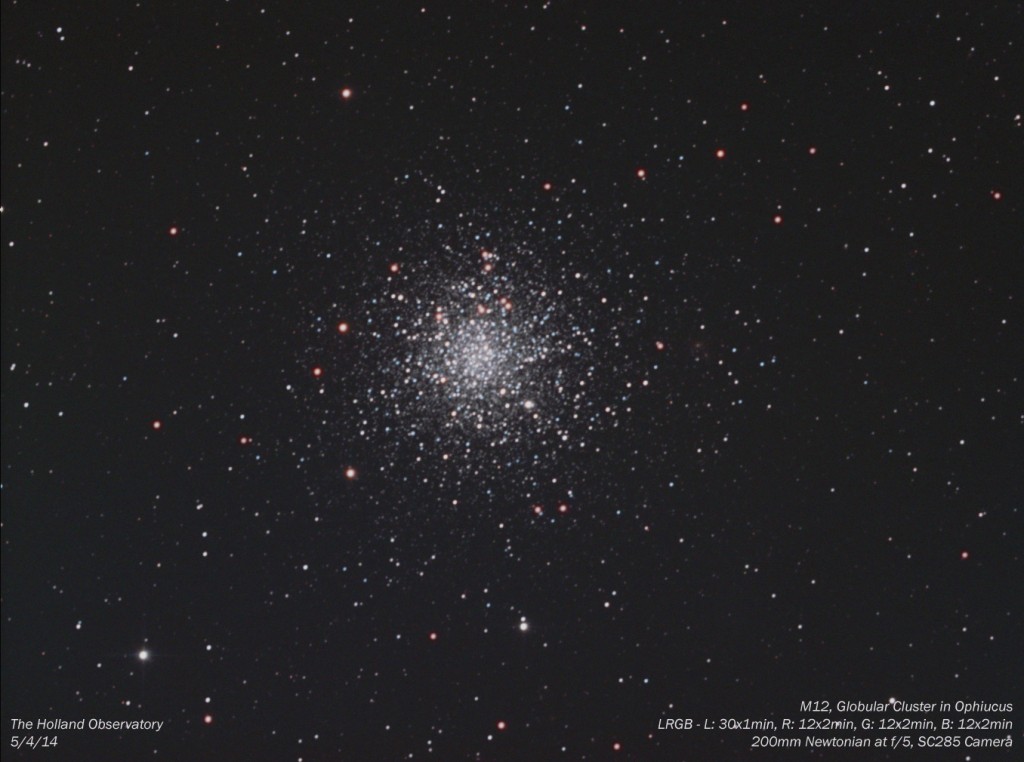 M12 - Globular Cluster in Ophiucus