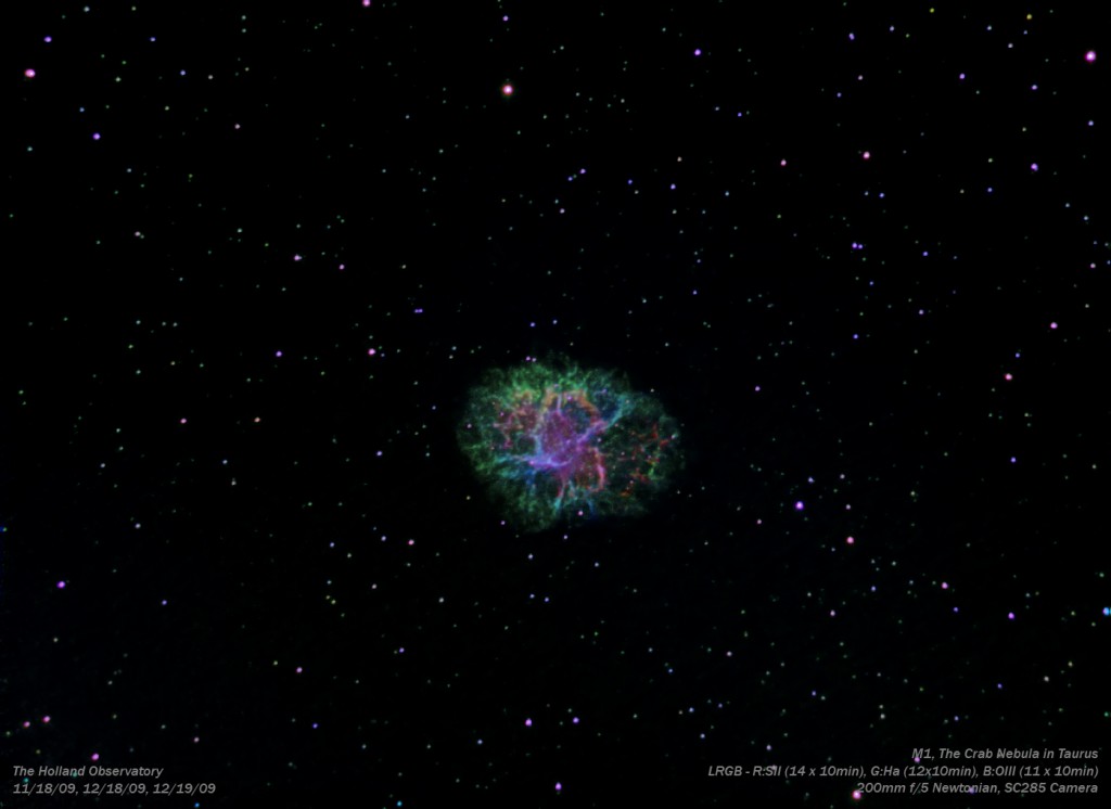 M1 - Crab Nebula in Taurus