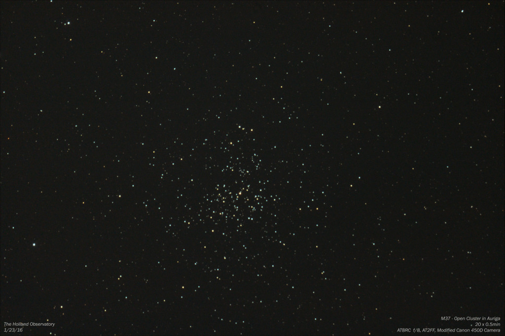 M37 - Open Cluster in Auriga