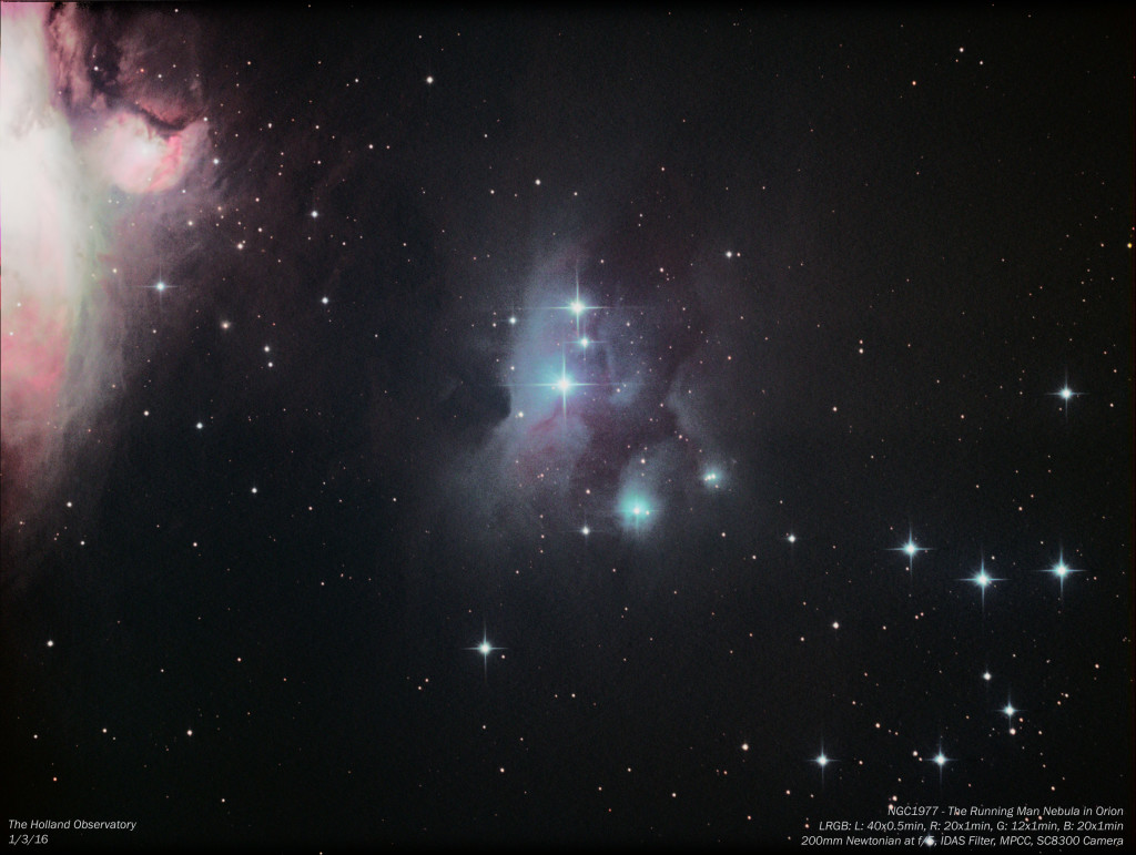 NGC1977 - Running Man Nebula in Orion