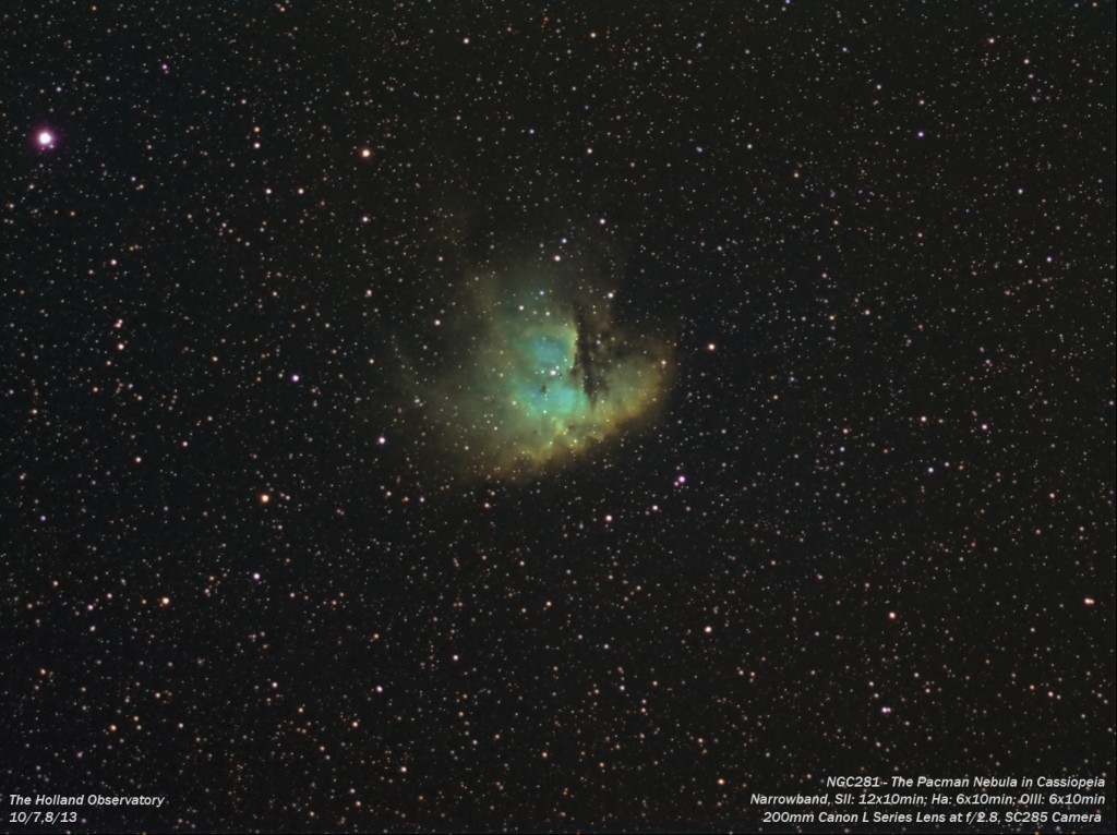 NGC281 - Pacman Nebula in Cassiopeia