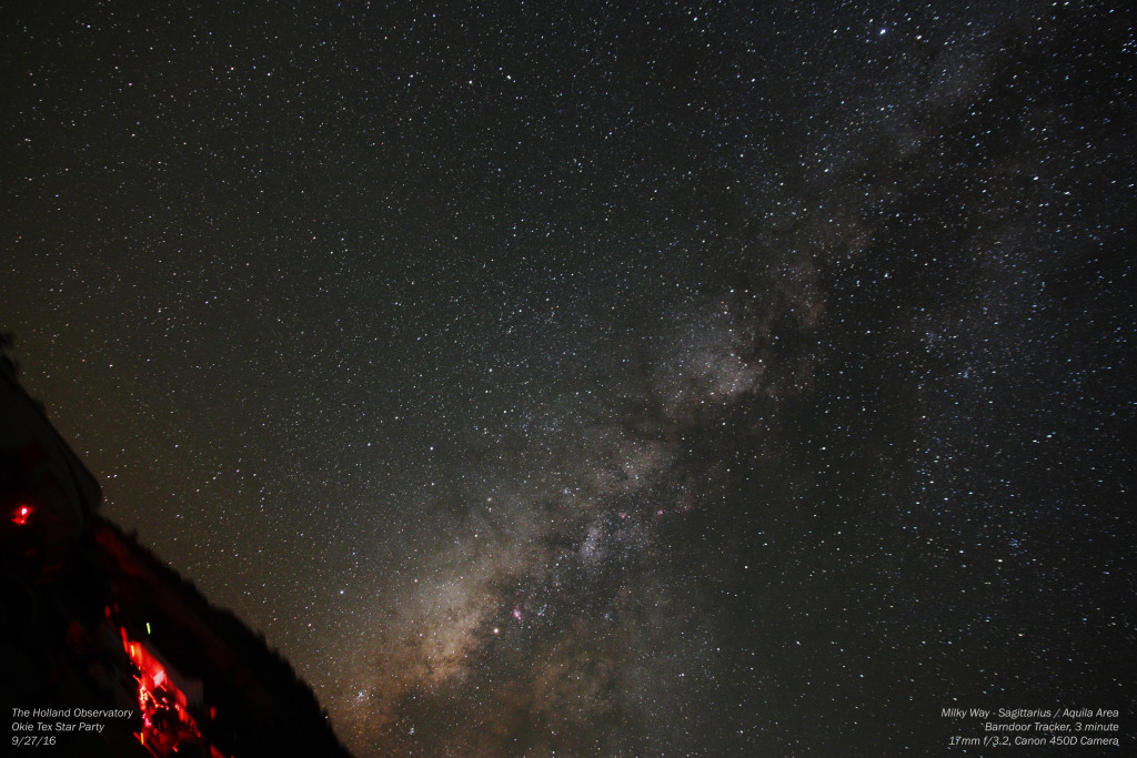 Milky Way - Sagittarius / Aquila Area