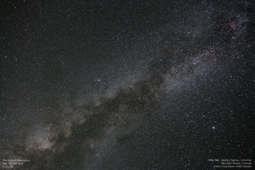 Milky Way -  Aquila / Cygnus / Lyra Area