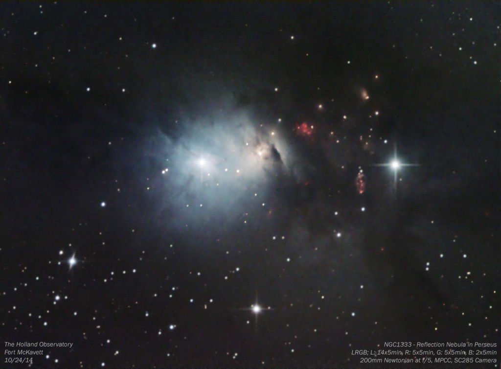 NGC1333 - Reflection Nebula in Perseus