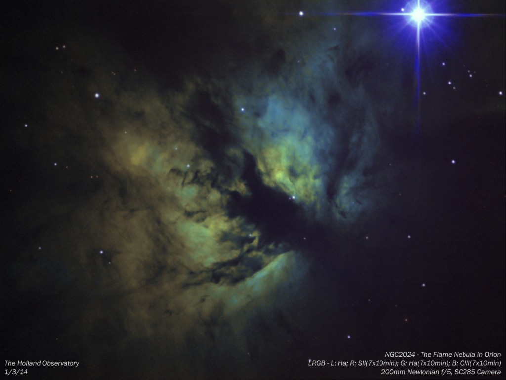 NGC2024 -Flame Nebula in Orion