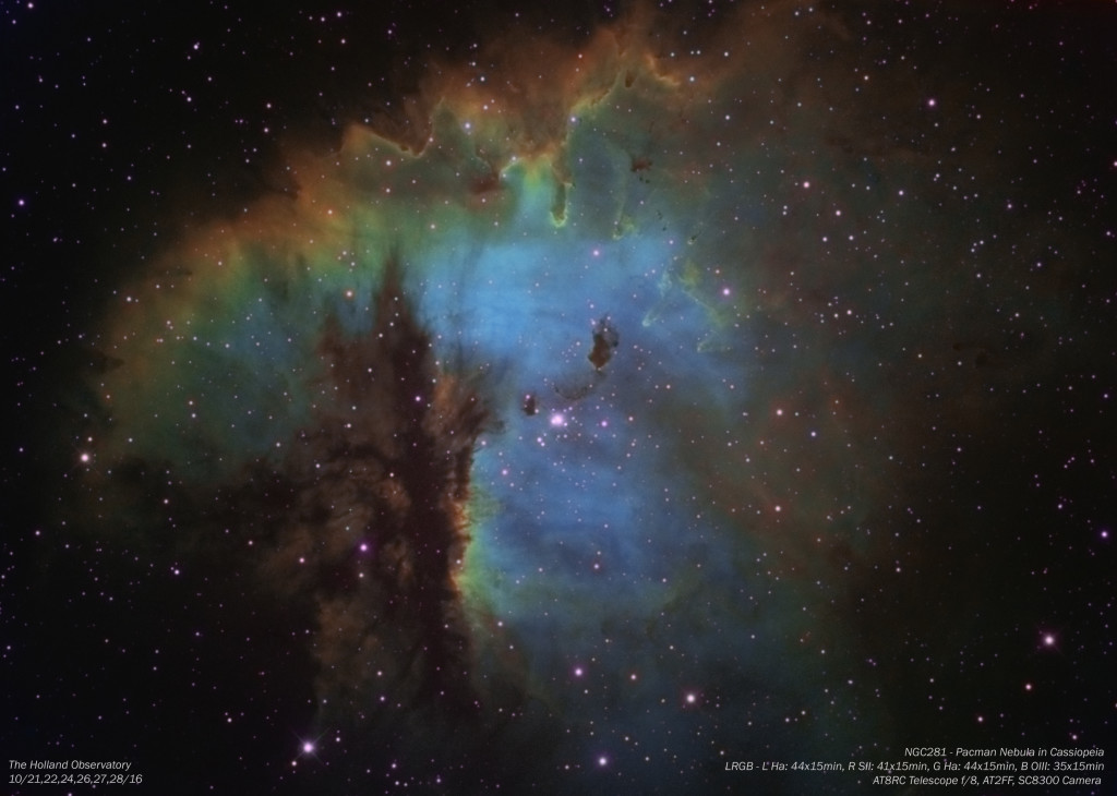 NGC281 - Pacman Nebula in Cassiopeia