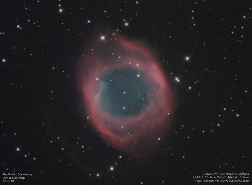 NGC7293 – Helix Nebula in Aquarius 