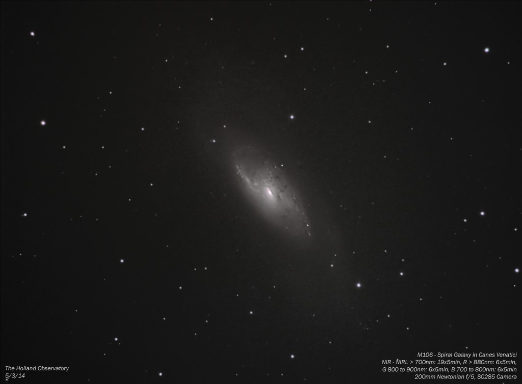 M106 - Spiral Galaxy in Canes Venatici